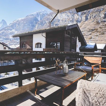 Stylish Home With Matterhorn View In The Center Zermatt Exterior photo